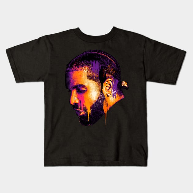 Drake Kids T-Shirt by lazartemarjun